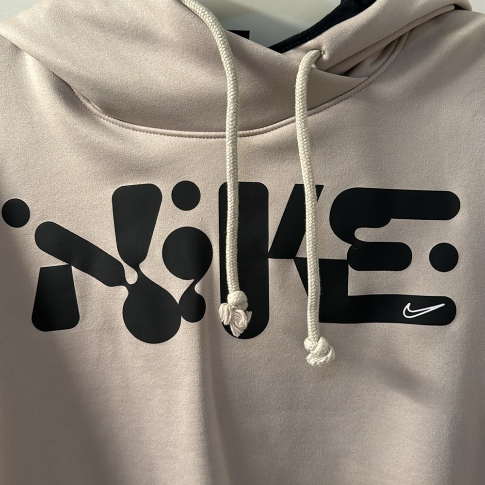 Nike Tan Dri Fit Hoodie Size XS - Picture 3 of 6